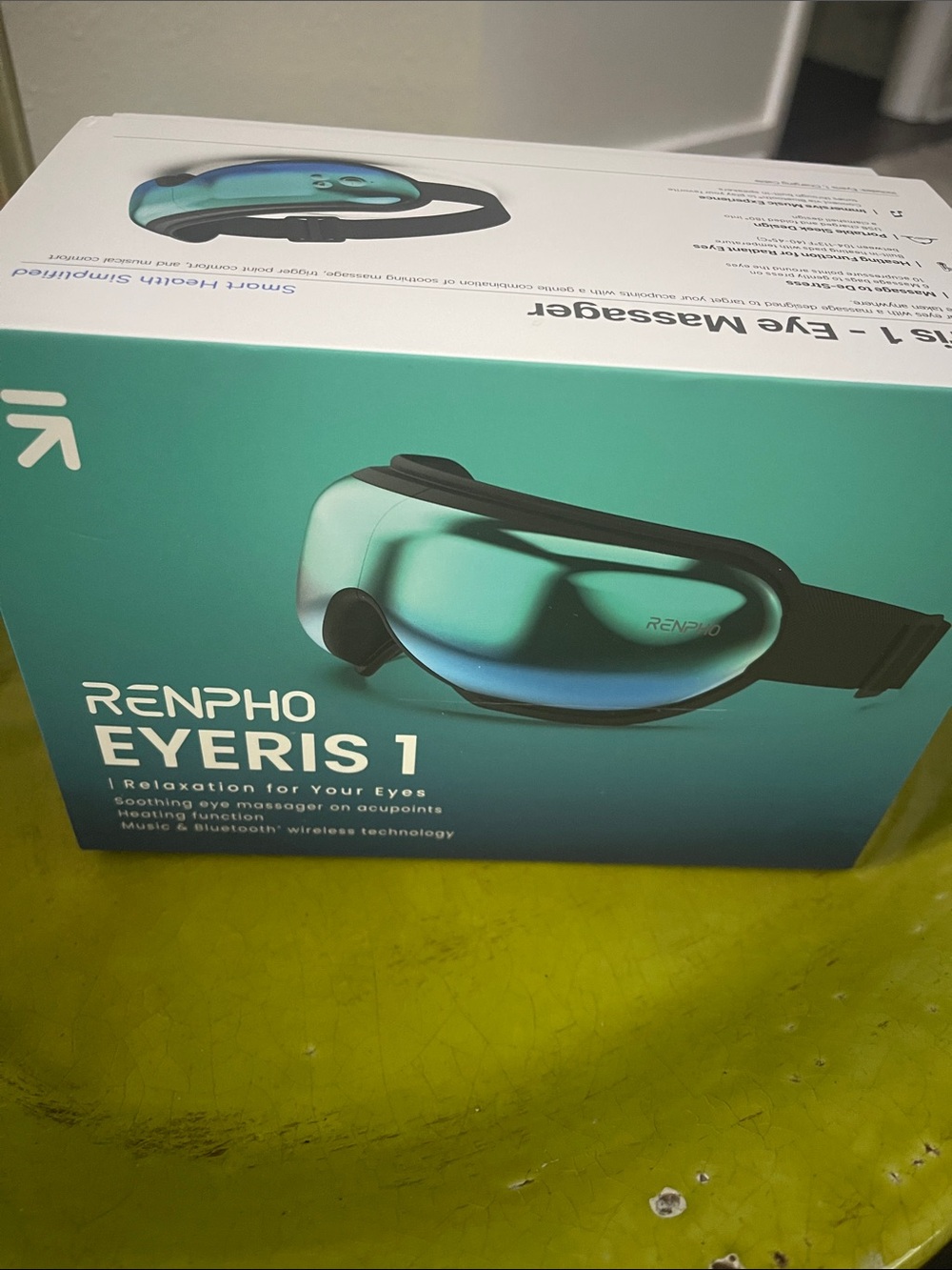Renpho Eyeris 1 Eye Massager - Teal/Blue